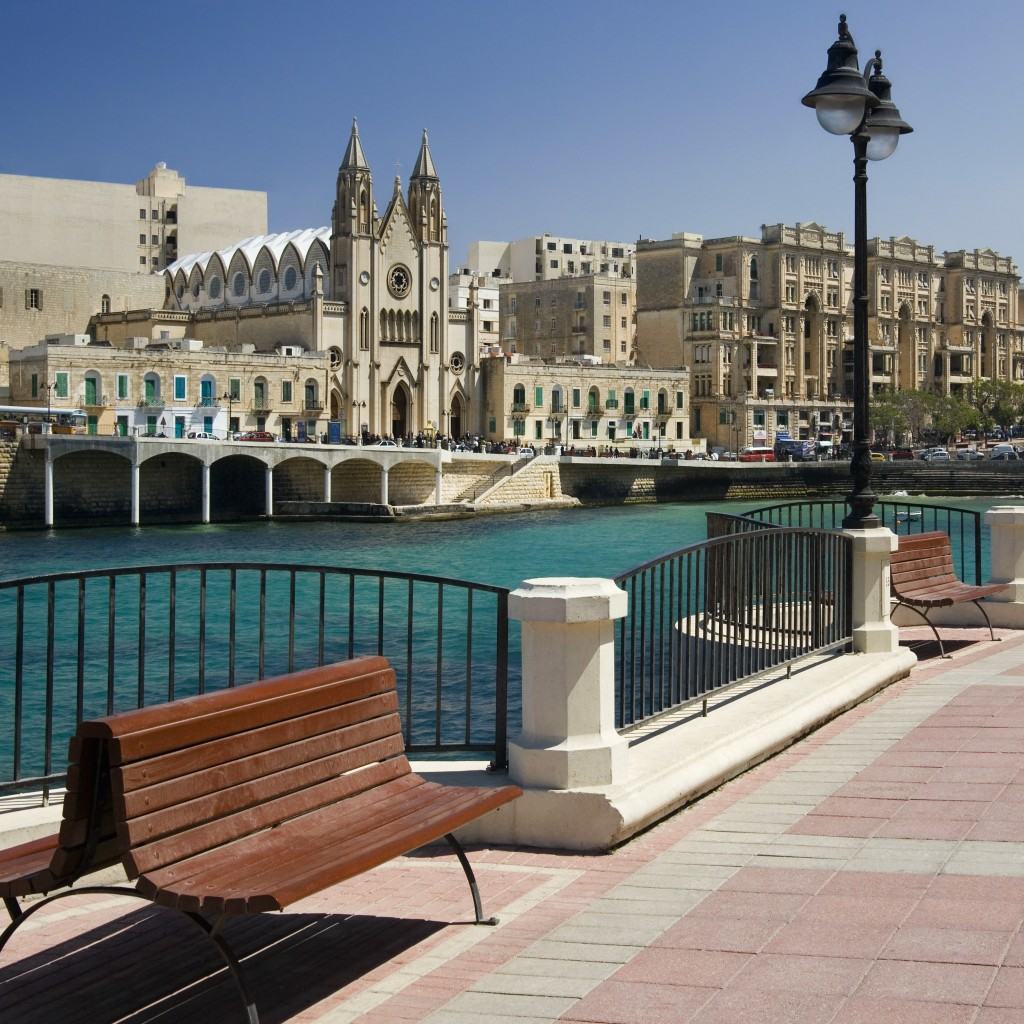 Sliema Prominade Malta