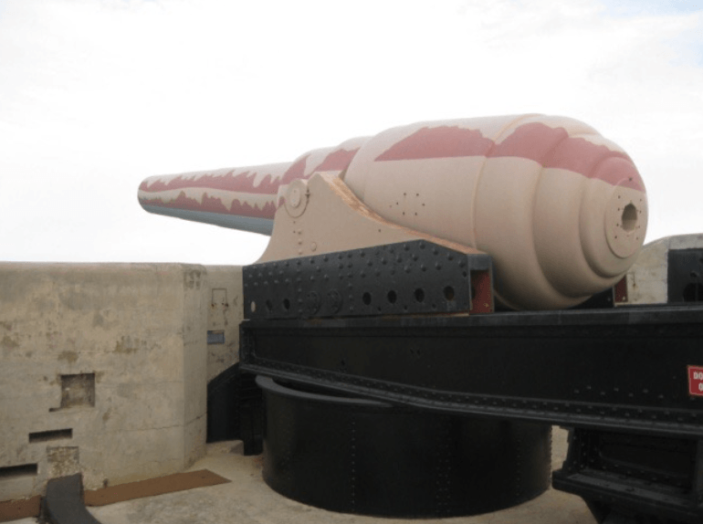 Fort Rinella 100 ton gun