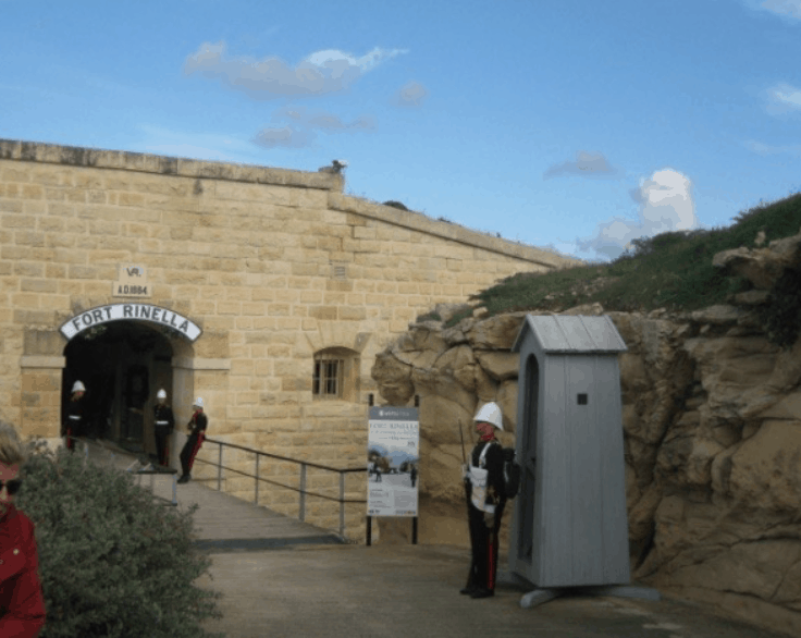 Fort Rinella Entrance