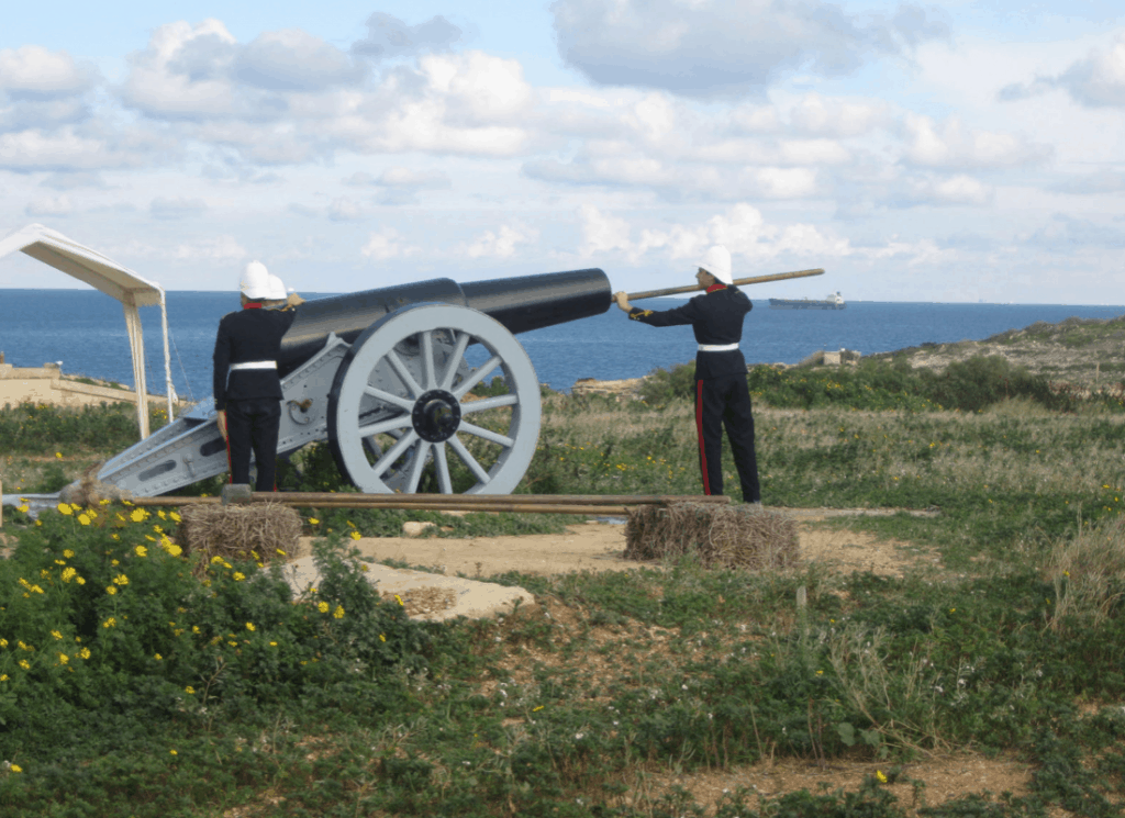 Fort Rinella re-enactment