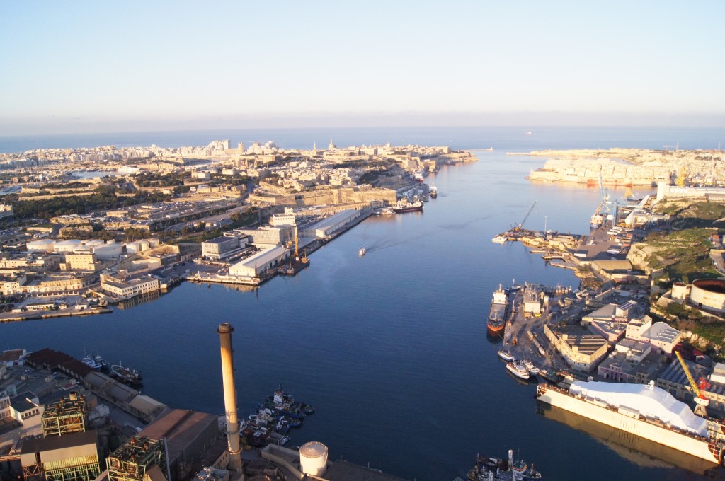 Marsa Malta Aerial View