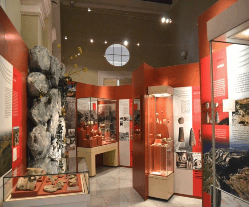 Museum of Arcehology showcases