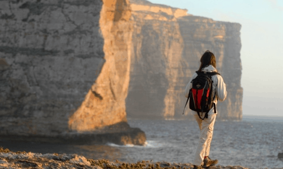 Cliffs in Malta